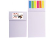 LL0936 Shimmer Cardboard Notepad / Noteflags