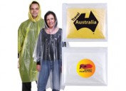 LL1800 Reusable Poncho in Zipper Pouch