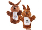 LL88288 Plush Kangaroo Hand Puppet