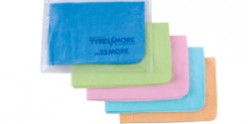 Debossed Supa Cham Chamois / Body Towel in PVC Zipper Pouch LN405 