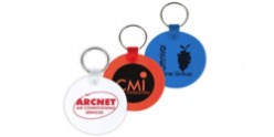 Round Flexible PVC Keytags LN304 