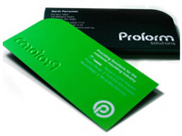 Emboss Business Cards