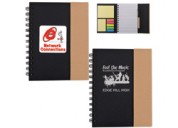 LL0946 Trek Recyclable Notebook / Noteflags / Pen